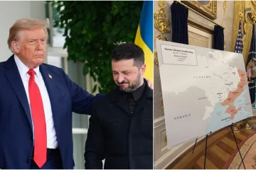 Što se krije iza fotografije Trumpa i Zelenskog pred kartom Ukrajine: Slijedi li 'suočavanje s realnošću'?