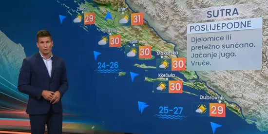 Slijedi nam jaka promjena vremena: Obali prijete pijavice, stižu grmljavinska nevremena