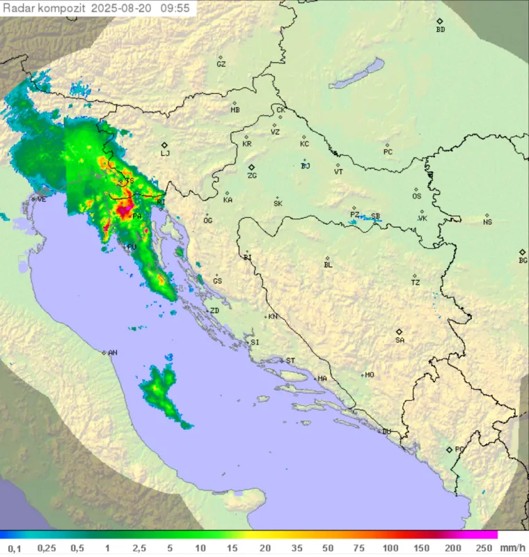Pogledajte što je zahvatilo Istru: RTL-ov prognostičar otkrio što slijedi večeras