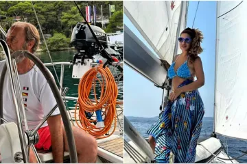 Frano Lasić opušta se s 32 godine mlađom suprugom: Pohvalili se fotografijama s odmora