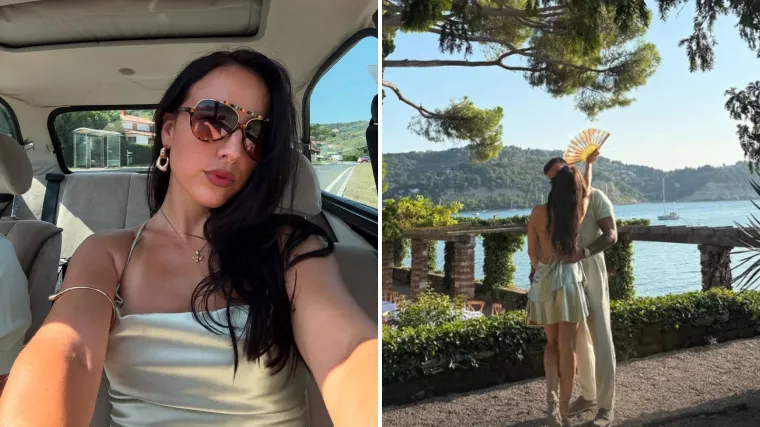 Tina iz 'Braka na prvu' blista u zagrljaju dečka! Zaljubljeni par uživao na romantičnoj svadbi