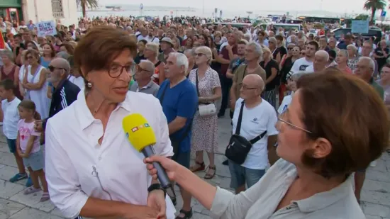 Split kipi zbog nemoći institucija: Večaras najveći prosvjed protiv broda s azbestom