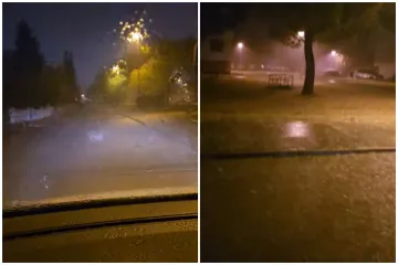 Istru pogodilo snažno nevrijeme, padala tuča veličine oraha: 'Zabrinuti smo za ekipu'