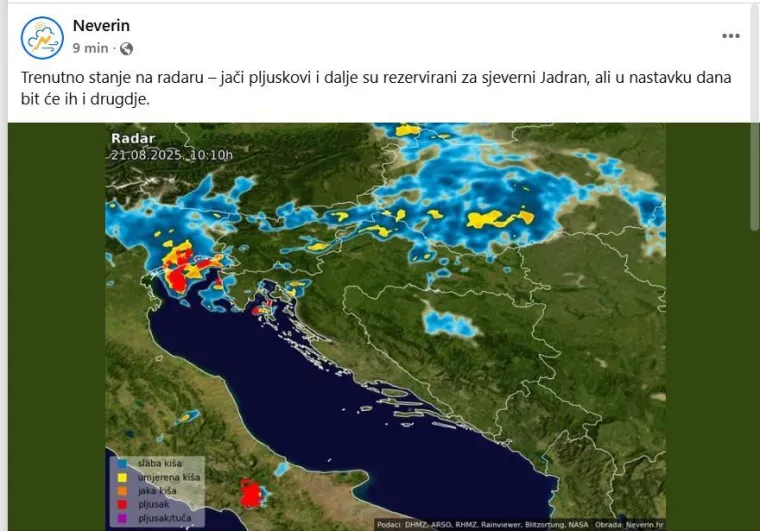 Istra u strahu! Srušena stabla, potop na prometnicama: 'Ovog puta može biti i pijavica'