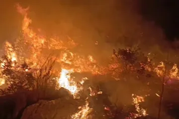 Kraj Hrvatske golema buktinja, ugrožene i kuće! Stigli dubrovački vatrogasci