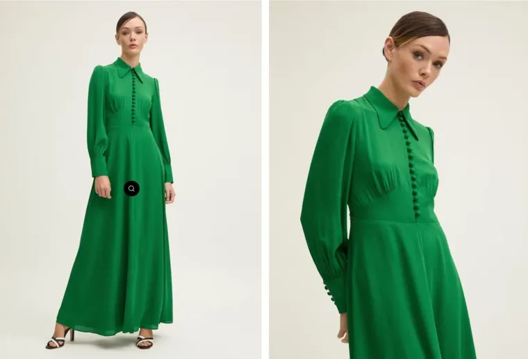 Kolinda zasjala u dugačkoj zelenoj haljini: Znamo gdje ju je kupila i koja joj je cijena