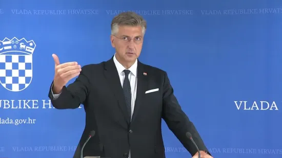 Plenković planuo na pitanje naše novinarke o Milanoviću: 'Je li on mene pitao kad je to objavio?'