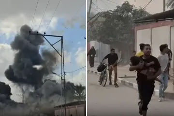 Izraelci započeli s užasom koji su najavili, Palestinci snimljeni kako bježe: 'Naš život je završen'