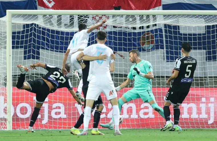 Rijeka golom Menala pobijedila PAOK! Rujevica slavi, hrvatski prvak na putu prema grupnoj fazi Europske lige