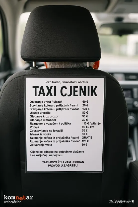 Zagreb je poznat po luksuznom prijevozu