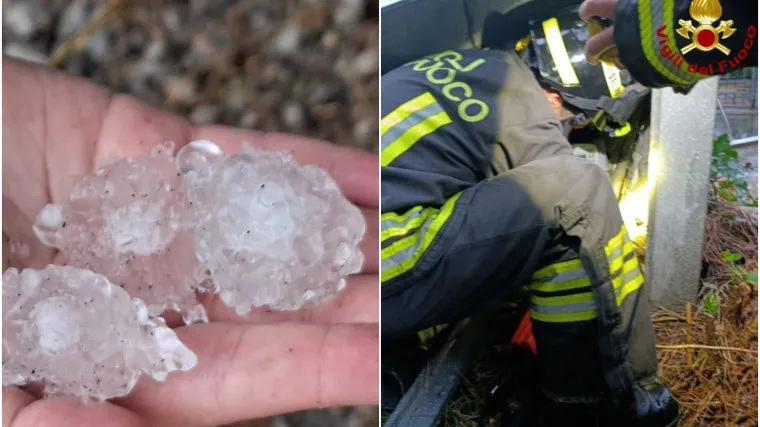 Snažno nevrijeme u susjedstvu: Tuča veličine jajeta uništila usjeve, stabla padala na aute, nastao prometni kaos