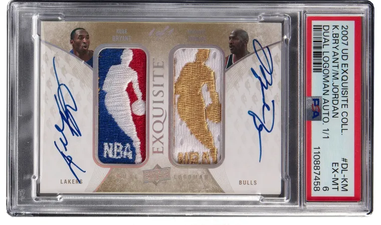 Pogledajte potpisanu sličicu s Jordanom i Bryantom koja je prodana za nevjerojatnih 13 milijuna dolara