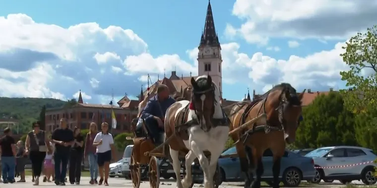 Stotinu kočija i 250 jahača provezlo se kroz Mariju Bistricu, na kraju su blagoslovili konje