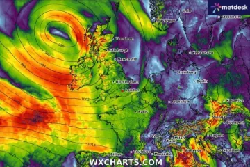 Pogledajte što juri prema Europi, Severe Weather upozorava: 'Moglo bi biti vrlo opasno'