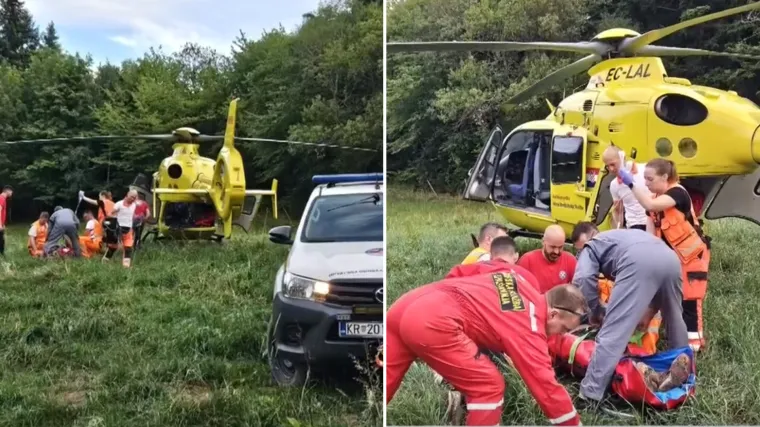 Jedan ubod izazvao dramu na Medvednici: 'Čovjek je bio blijed, hladan, morali smo reagirati'