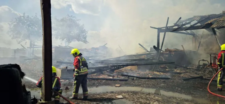 Policija objavila detalje požara kod Ludbrega, jedan vatrogasac zatražio liječničku pomoć