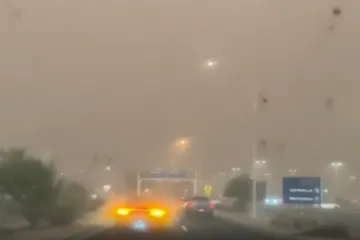 Pogledajte kako je izgledala zastrašujuća pješčana oluja: 'Ovako izgleda smak svijeta'