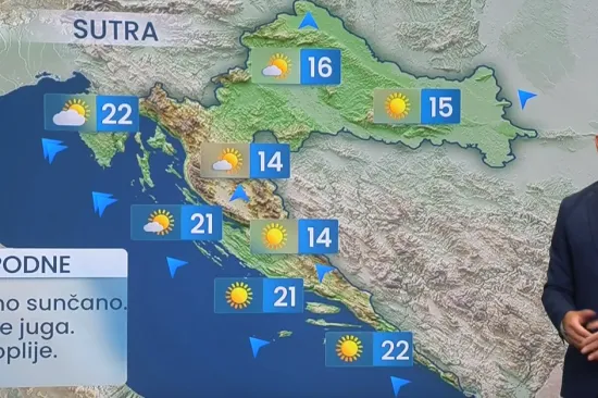Prije promjene bit će sunčano i vruće: Osvježenje dolazi u petak i donosi pljuskove