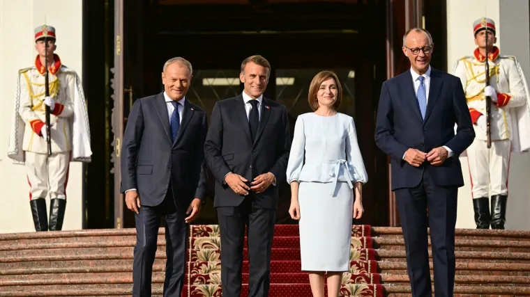 Moldavska predsjednica prostrla crveni tepih za europske čelnike: Cilj je što više udaljiti se od Rusije