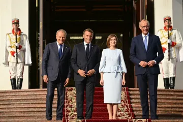 Moldavska predsjednica prostrla crveni tepih za europske čelnike: Cilj je što više udaljiti se od Rusije
