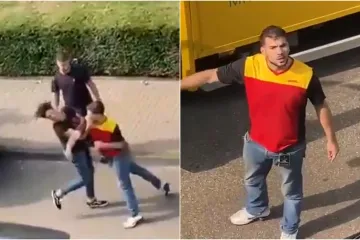 Snimljen incident: Muškarac se posvađao s dostavljačem, ovaj svom snagom nasrnuo na njegovu ženu
