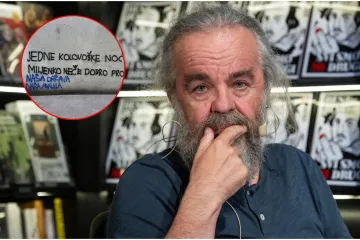Prijeteće poruke osvanule na zgradi u kojoj živi Miljenko Jergović: 'Naša zemlja, naša pravila'