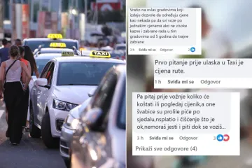 Taksisti predatori i guljenje kože: Pitanje zažarilo mreže - evo kako biste vi riješili stvar!