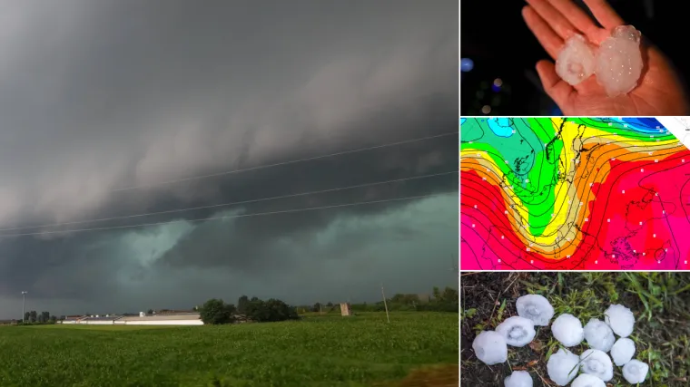 Naše susjede poharale oluje, tuča i tornado! Nevrijeme stiže i u Hrvatsku: 'Budite spremni'