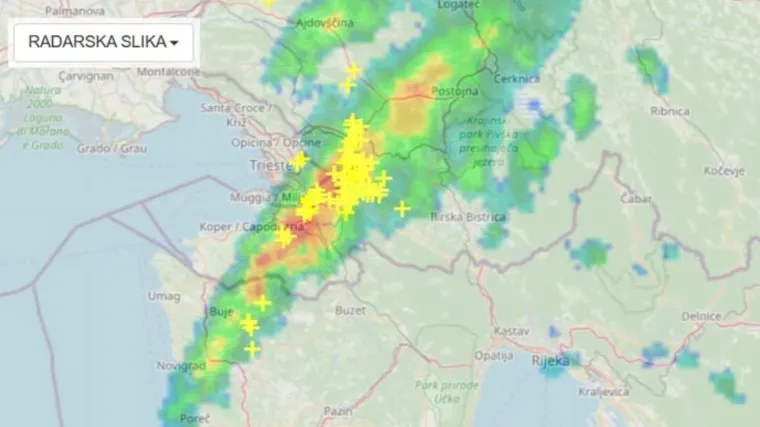 Opasna pojava stigla u Hrvatsku: Kiša lije kao iz kabla, prijete bujične poplave!