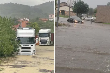 Susjedi na udaru nevremena: Ceste pod vodom, željeznica zatvorena! 'Ne izlazite iz kuće'