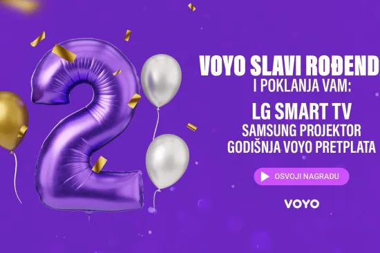 Voyo slavi drugi rođendan, a poklone osvajaju pretplatnici!