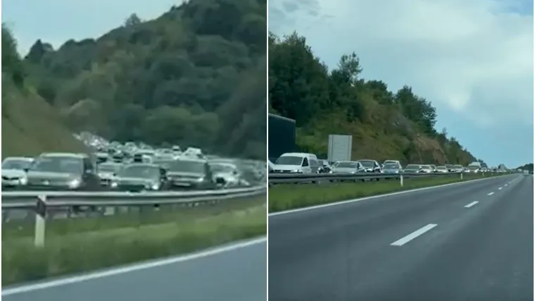 Nema kraja koloni prema Zagrebu: Zastoji na autocestama, vozi se uz ograničenje brzine