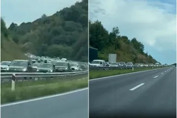 Nema kraja koloni prema Zagrebu: Zastoji na autocestama, vozi se uz ograničenje brzine