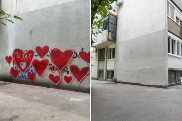 Nakon prijetnje Jergoviću, osvanuo novi grafit, je li autor isti? Postoji znakovit detalj