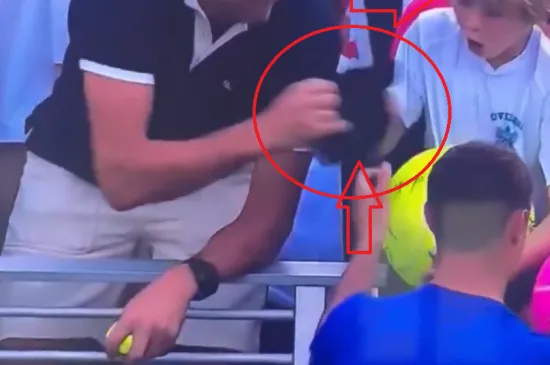 Teniski junak htio dati kapu dječaku, odrasli čovjek mu je oteo: 'Kakav sebični kreten'