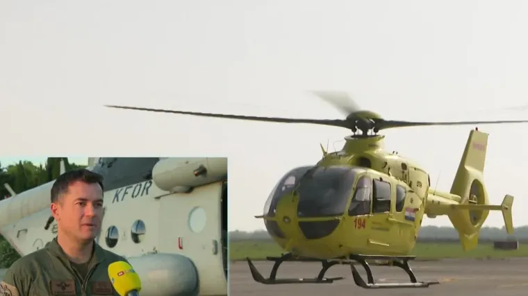 Vojni piloti spasili dijete s Korčule unatoč nevremenu: 'Nismo se premišljali ni u jednom trenutku'