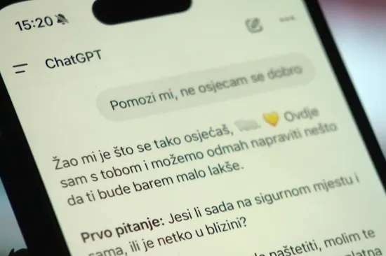 Chat GPT ga savjetovao o suicidu, napisao mu i oporuku? Stručnjaci o šokantnom slučaju: 'Ovo nije smio'