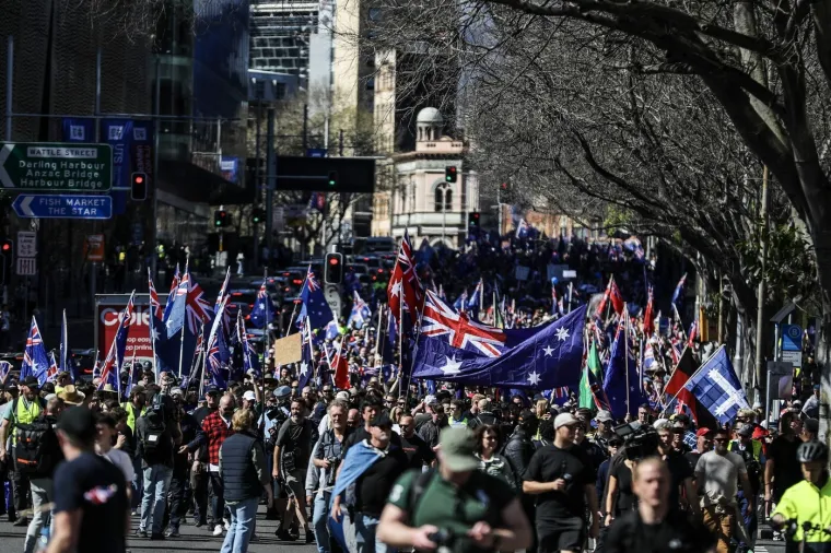 Sydney u kaosu! Tisuće na marševima protiv imigracije: Vlada šokirana, povezuju ih s neonacistima