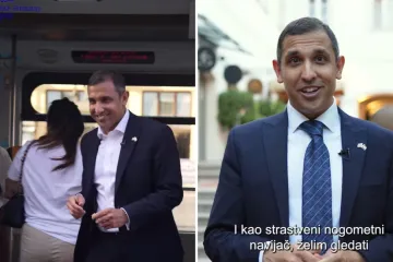 Novi britanski veleposlanik vozio se tramvajem i pričao hrvatski: Ali jedan detalj osvojio je srca mnogih!