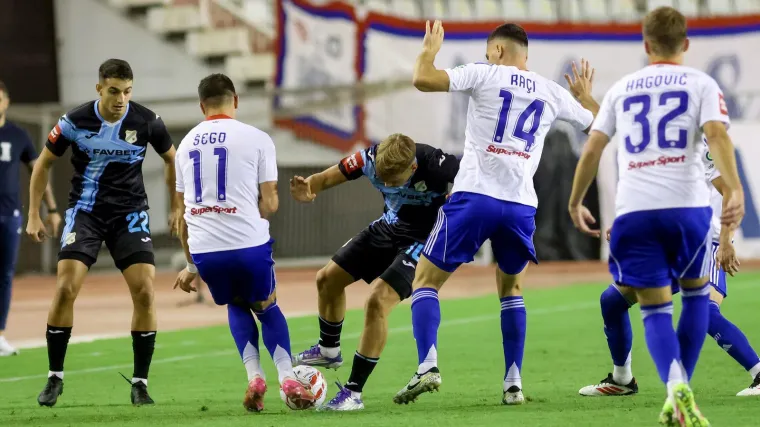 Hajduk se u posljednjim sekundama spasio poraza protiv Rijeke