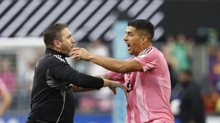 Je li moguće da je Suarez pljunuo trenera nakon debakla Inter Miamija?