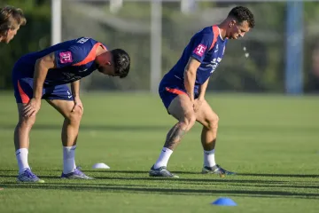 Trening Vatrenih u savršenom raspoloženju Luke Modrića, ali svi su primjetili Perišićevu bombu od noge