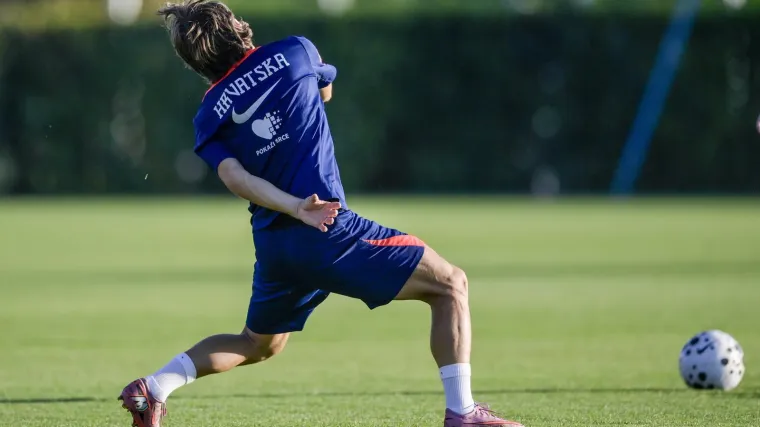 Modrić pokazao tko je gazda! Genijalni potezi maestra na prvom treningu Hrvatske