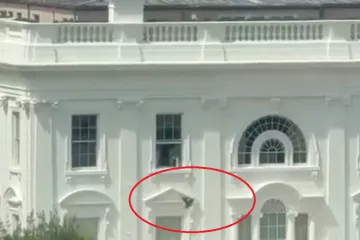 S prozora Bijele kuće bačena crna vreća, video izazvao lavinu reakcija: ' To nema smisla...'