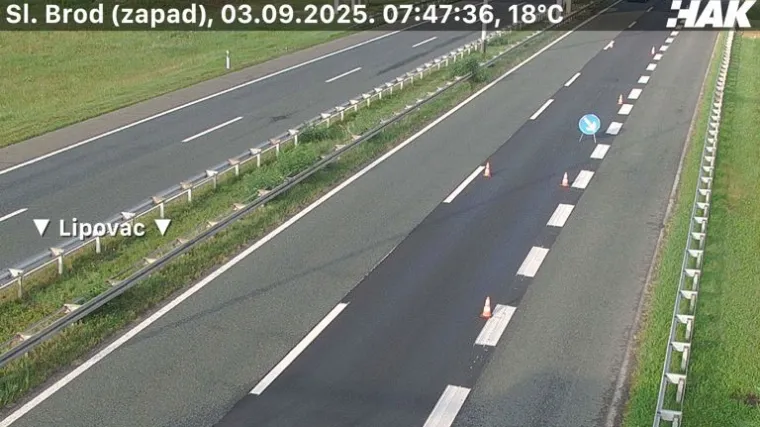 Prometna nesreća na A3 na čvoru Slavonski Brod u smjeru Lipovca: Vozi se jednim trakom