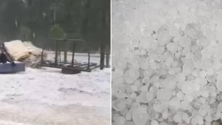 Nevrijeme napravilo kaos u susjedstvu, pogledajte kaotične snimke: 'Tuča je bila veličine lješnjaka'