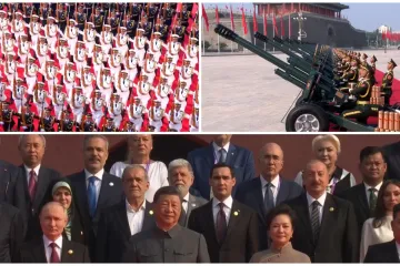 Dok je u Kini trajalo slavlje, Trumpu nije bilo do smijeha: 'Pozdravite Putina i Kima dok kuju zavjere'