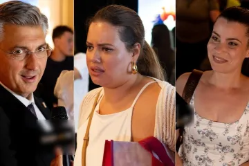 Krema domaće scene na promociji u Zagrebu: Plenković doveo sina, a lijepa glumica solirala