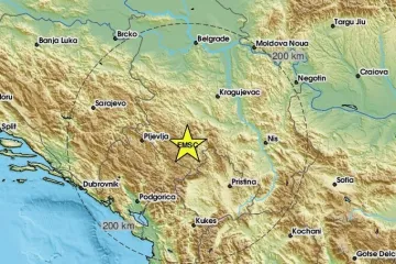 Snažan potres pogodio Srbiju: 'Dobro je drmnulo, lusteri su se ljuljali'