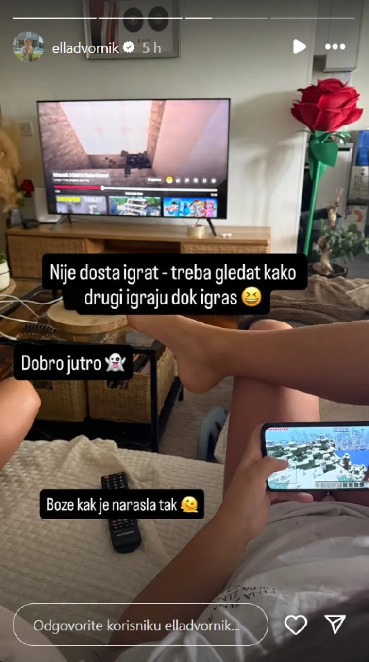 Ella Dvornik podijelila obiteljski trenutak s kćerkicama: 'Bože, kako je narasla'